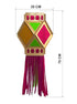 Self Assemble Multicolor Velvet Paper Kandil